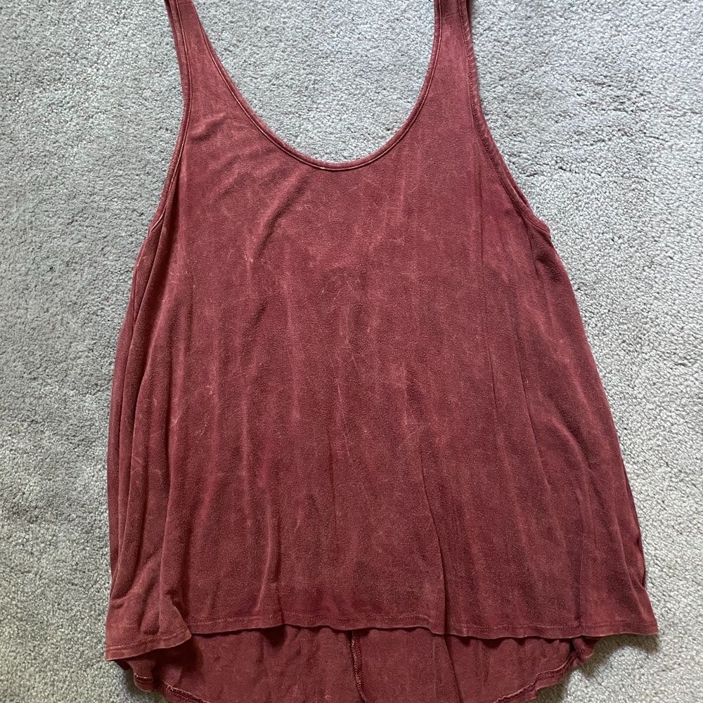 Wet Seal Orange Tank Top